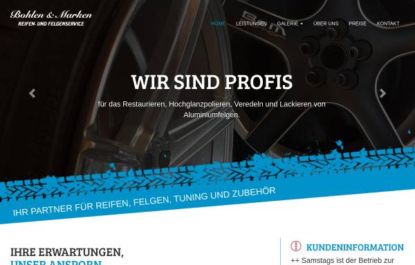 Bohlen & Marken - Reifen- und Felgenservice