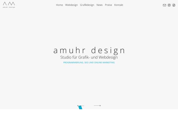 Vorschau von www.amuhrdesign.com, amuhr design