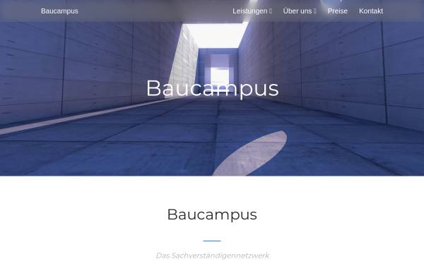 Vorschau von www.baucampus.de, Sachverständigenbüro Lohse