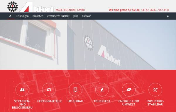 Vorschau von www.aldorf.de, Aldorf Maschinenbau GmbH