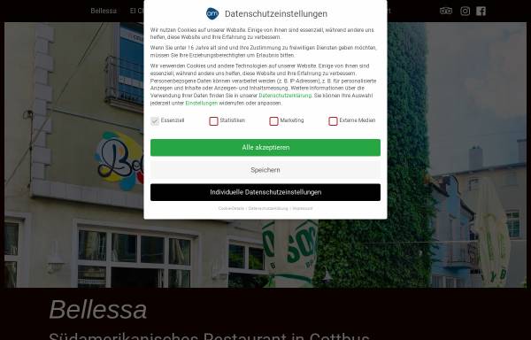 Vorschau von restaurant-bellessa.de, Restaurant Bellessa