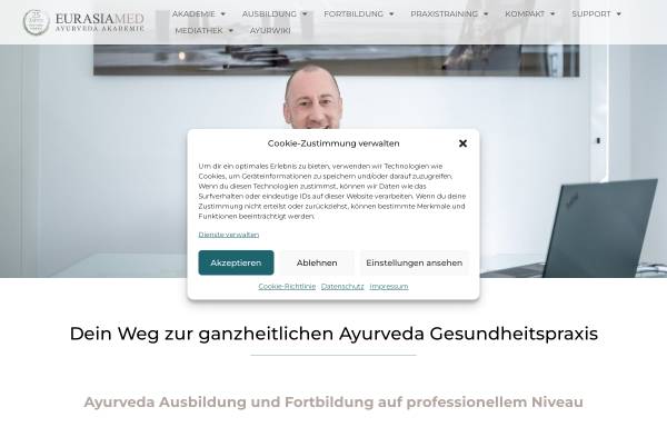 Vorschau von www.ayurvedamedizin.de, Ayurveda Berater Ralph Steuernagel