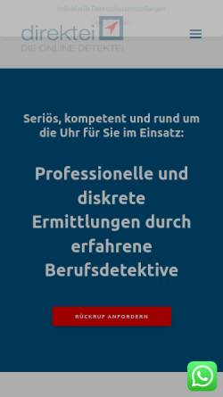 Vorschau der mobilen Webseite direktei.de, Direktei