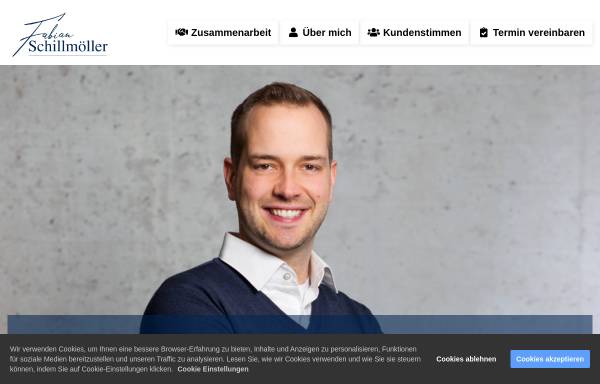 Vorschau von finanzberatungmainz.de, Fabian Schillmöller - unabhängige Finanzberatung