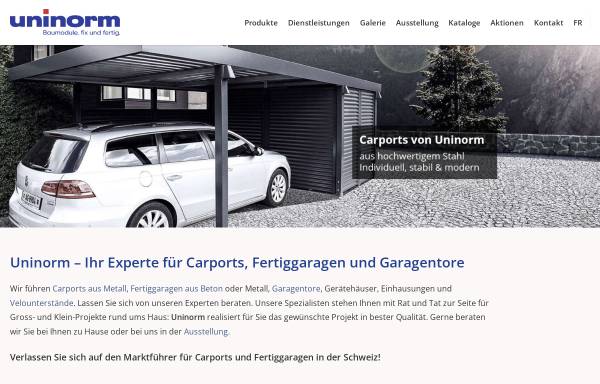 Vorschau von www.uninorm.ch, Uninorm Technik AG