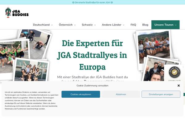 Vorschau von jga-buddies.de, JGA Buddies