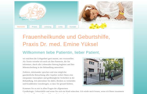 Vorschau von www.gyn-gp.de, Gemeinschaftspraxis Dr. med Yüksel & Dr. med Bergholz