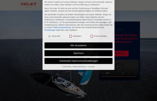 Vorschau von oxley-sails.com, OXLEY™ Sails & Service u.G.