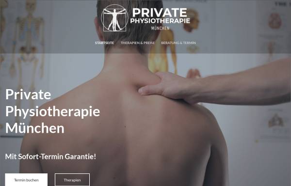 Vorschau von physio-privat.de, Mobile Healthcare UG