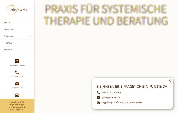 Julia Everke- Heilpraktikerin für Psychotherapie