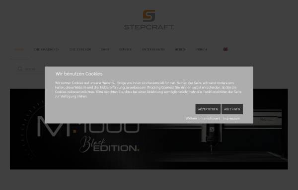 Vorschau von www.stepcraft-systems.com, STEPCRAFT GmbH & Co. KG