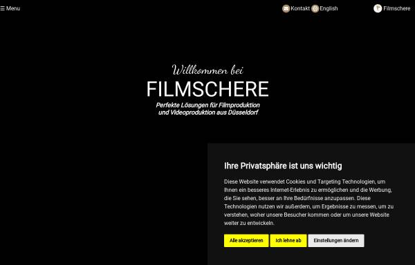 Vorschau von www.filmschere.de, Filmschere Filmproduktion