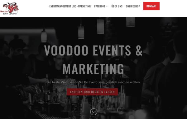 Vorschau von www.voodoo-events.com, Voodoo Events & Marketing