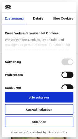 Vorschau der mobilen Webseite mailinglotsen.de, Die Mailinglotsen by PAV CARD GMBH
