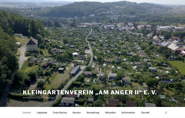 Vorschau von www.kgv-anger2.de, Kleingartenanlage Am Anger II e.V.