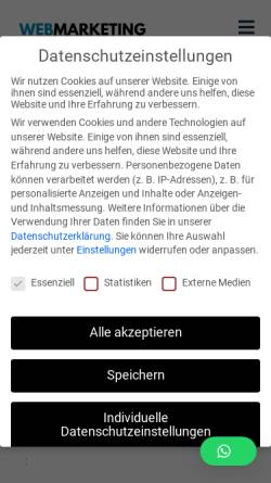 Vorschau der mobilen Webseite webmarketing-oberlausitz.de, WEBmarketing Oberlausitz