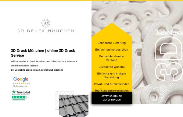 Vorschau von 3ddruckmuenchen.com, 3D Druck München | online 3D Druck Service
