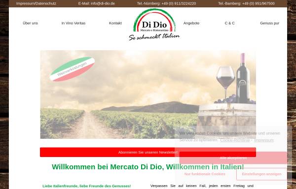 Vorschau von www.di-dio.de, Mercato Di Dio