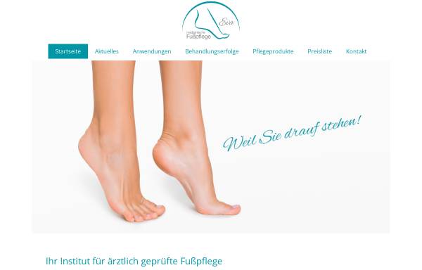 Vorschau von www.vitalzufuss.de, Medizinische Fußpflege Eva Kreisel-Adolph