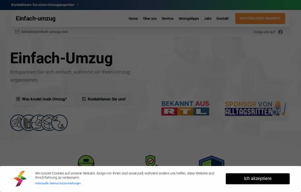 Vorschau von einfach-umzug.com, Einfach-Umzug (KAMedia GmbH)