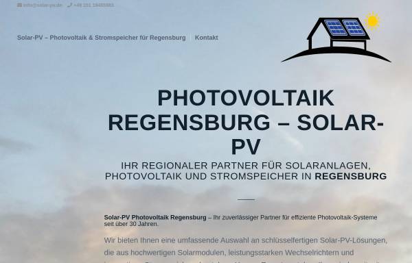 Solar-PV - Photovoltaik und Stromspeicher Regensburg