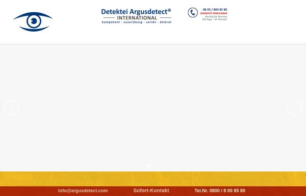 Detektei Argusdetect® International GmbH