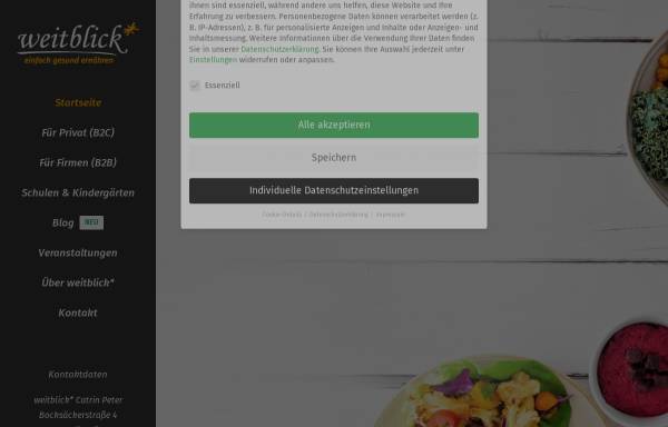 Vorschau von die-weitblicker.de, Ernährungsberatung weitblick* Catrin Peter