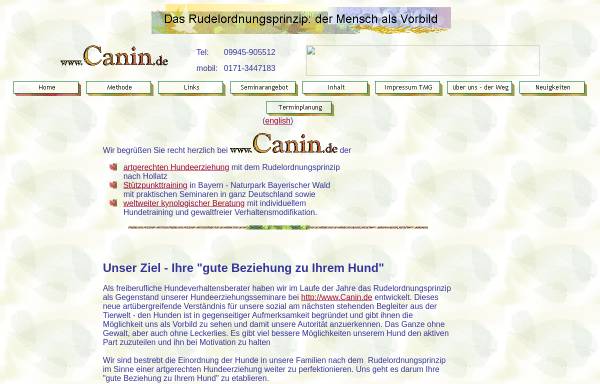 Vorschau von www.canin.de, Canin
