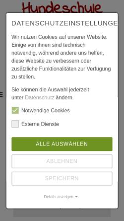 Vorschau der mobilen Webseite www.hundeschule-dogtalk.de, Dogtalk