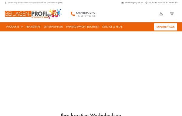 Vorschau von www.beilagen-profi.de, BEILAGEN-Profi