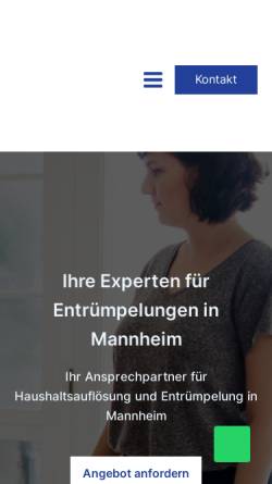 Vorschau der mobilen Webseite ruempel-spezialisten.de, Rümpel-Spezialisten