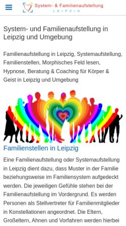 Vorschau der mobilen Webseite system-familienaufstellung-leipzig.de, System- und Familienaufstellung