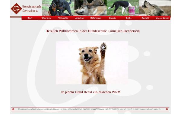 Vorschau von www.hundeschule-cornelsen.de, Hundeschule Cornelsen