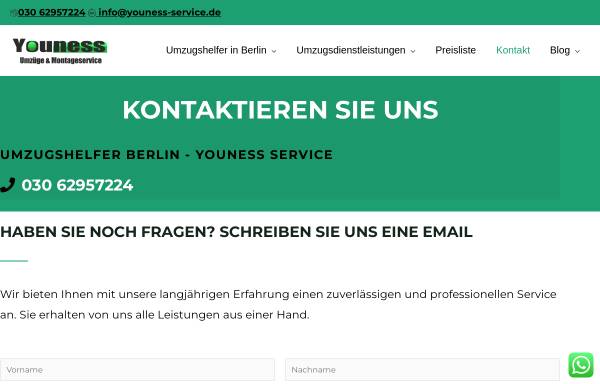 Vorschau von youness-service.de, Youness Umüge