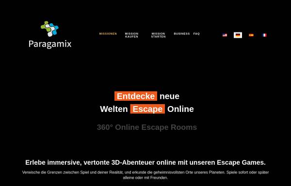 Vorschau von www.paragamix.com, Paragamix GmbH