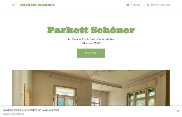 Vorschau von parkett-schoener.business.site, Parkett Schöner
