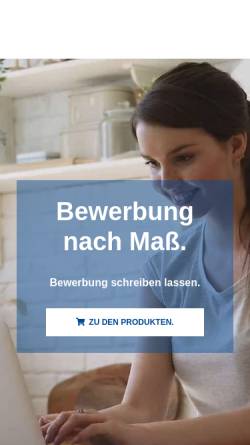 Vorschau der mobilen Webseite www.einfachbesserbewerben.de, einfachbesserbewerben