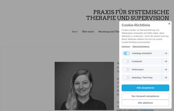 Vorschau von www.claudia-hoefler.de, Praxis für Systemische Therapie & Supervision