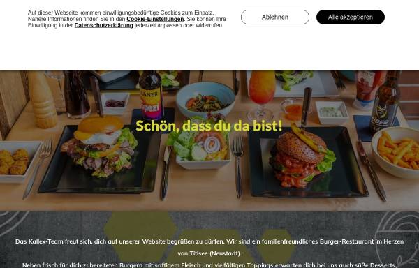 Vorschau von www.kallex.bar, Kallex Hausgemachte Burger