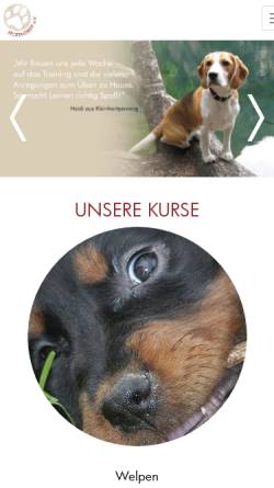 Vorschau der mobilen Webseite hundeschule-holzkirchen.de, Hundeschule Pfotentreff e.V.