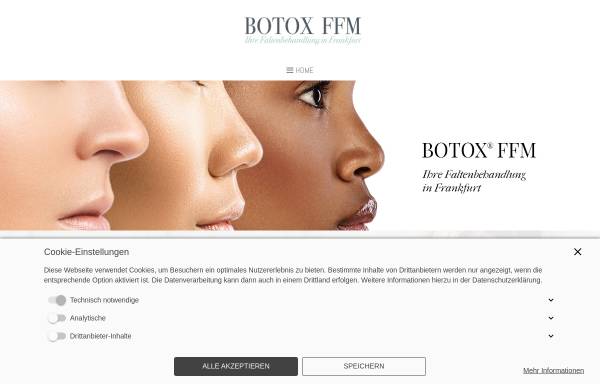Vorschau von www.mein-botox-frankfurt.de, BOTOX FFM