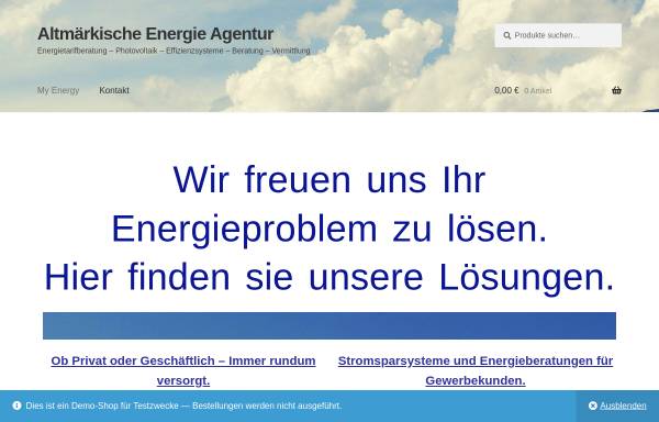 Vorschau von www.altmark-alarm.de, Altmärkische Energie Agentur