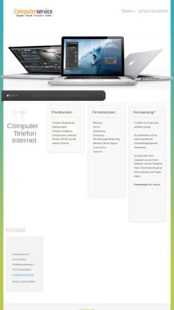 Vorschau der mobilen Webseite www.kornherr-edv.de, ComputerService Kornherr