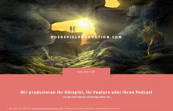 Vorschau von www.hoerspielproduktion.com, Hörspiel Produktion