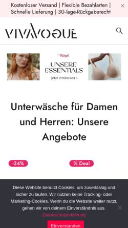 Vorschau der mobilen Webseite unterwaesche-guenstig-kaufen.de, PAULS BASICS