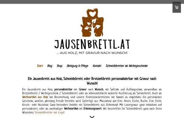 Vorschau von www.jausenbrettl.at, Jausenbrettl