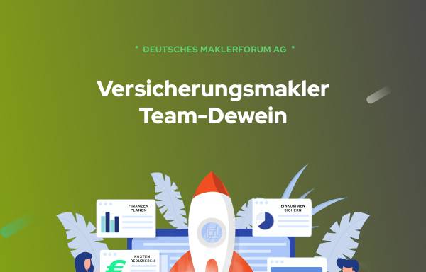 Deutsches Maklerforum AG // Geschäftsstelle Team-Dewein