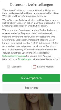 Vorschau der mobilen Webseite adele-tschech.de, Naturheilpraxis Adele Tschech
