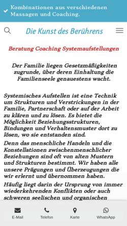 Vorschau der mobilen Webseite www.familienaufstellung-bedburg.de, Shiatsu Moritz