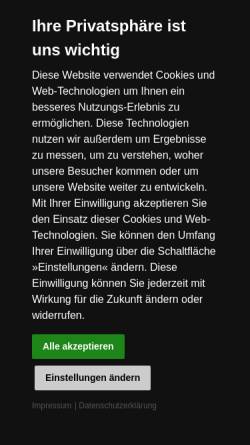 Vorschau der mobilen Webseite www.mietdeinraum.de, MIETdeinRAUM
